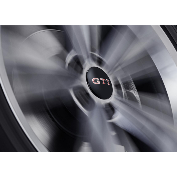 Original VW dynamische Radnabendeckel Nabenkappe Spinner GTI Logo