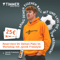 Jannik Freestyle Workshop - Kartenverkauf