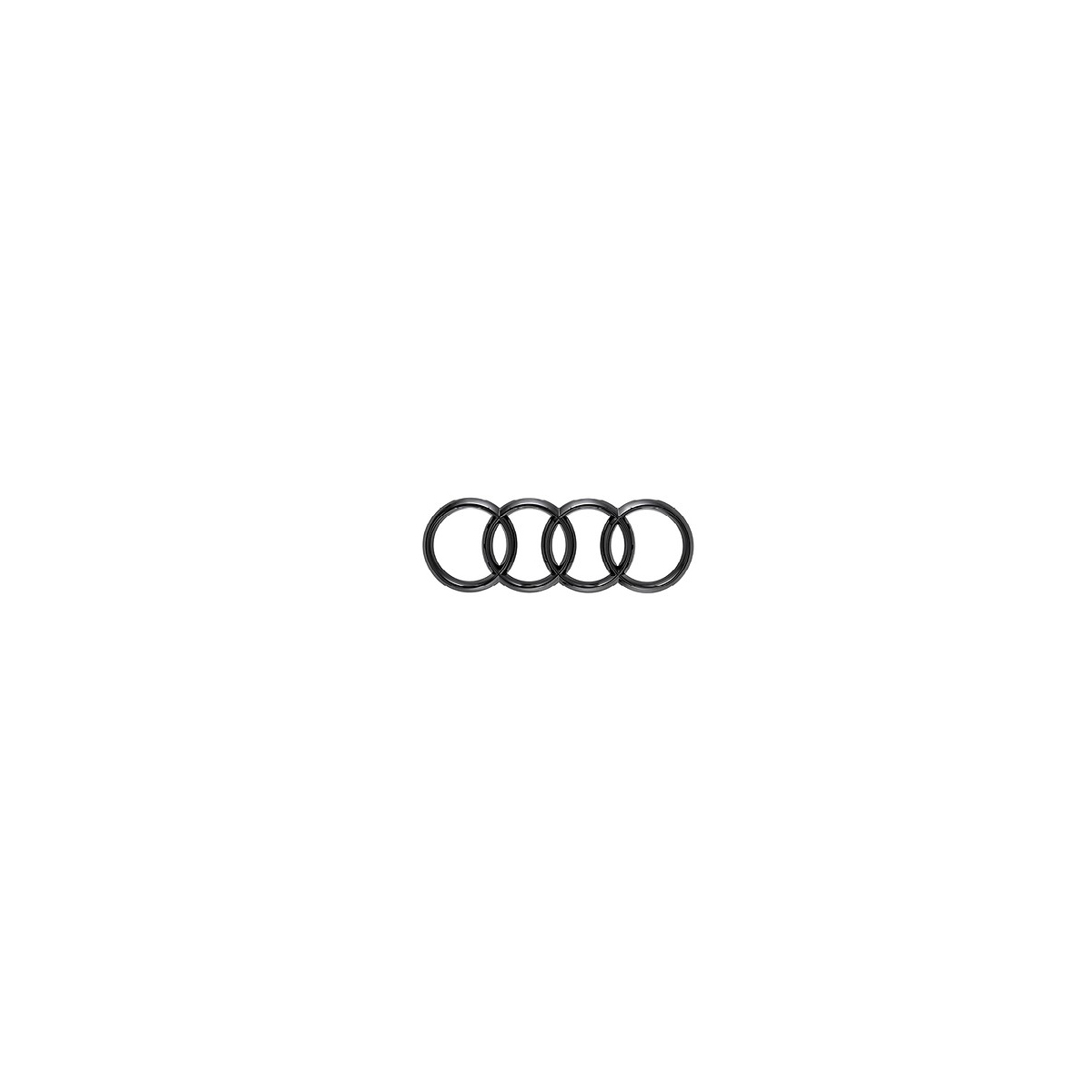 Original Audi TTRS Logo Emblem schwarz zum Aufkleben, 42,90 €