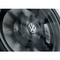 Original VW dynamische Radnabendeckel Nabenkappe neues VW Logo