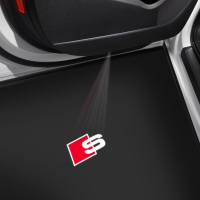 Original Audi LED-Einstiegsleuchten S-LINE Logo Emblem...