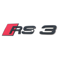 Original Audi RS3 Schriftzug Emblem Logo schwarz...